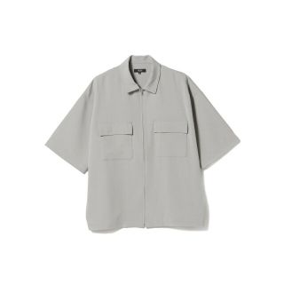 ビームス(BEAMS)の【GREY】BEAMS HEART / ジップアップ ショートスリーブ シャツ(シャツ)