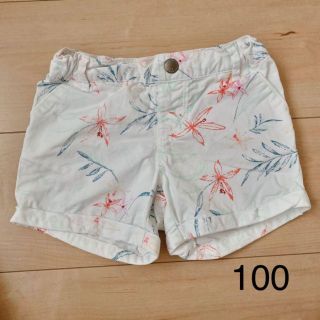 OLD NAVY オールドネイビー　ショート パンツ　ボタニカル　4T 100(パンツ/スパッツ)