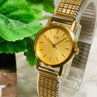 セイコー(SEIKO)の353 SEIKO セイコー ゴールド 丸型 レディース腕時計 クオーツ式(腕時計)