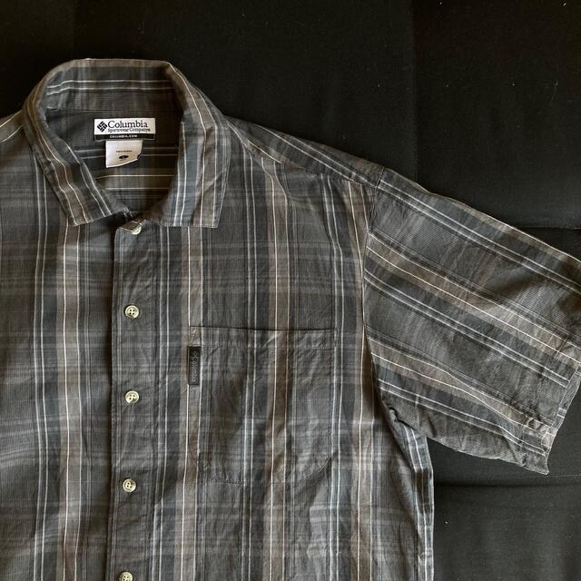 Columbia(コロンビア)のColumbia cotton s/s shirt 2005 L size メンズのトップス(シャツ)の商品写真