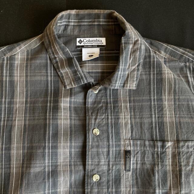 Columbia(コロンビア)のColumbia cotton s/s shirt 2005 L size メンズのトップス(シャツ)の商品写真