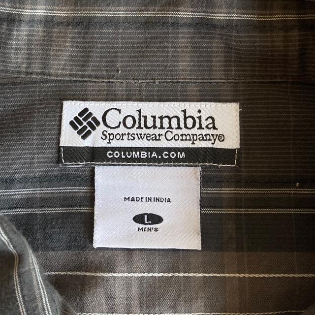 Columbia(コロンビア)のColumbia cotton s/s shirt 2005 L size メンズのトップス(シャツ)の商品写真