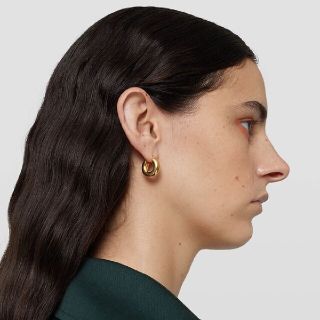 Jil Sander - 【訳有】JIL SANDER◇ジルサンダー リング フープピアス ...