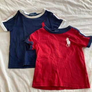 ポロラルフローレン(POLO RALPH LAUREN)の2枚セット　12MラルフローレンTシャツ(Ｔシャツ)