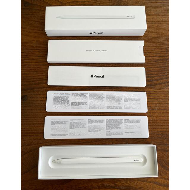 Apple(アップル)の【美品】Apple Pencil 第2世代　アップルペンシル 保証期間あり スマホ/家電/カメラのPC/タブレット(その他)の商品写真
