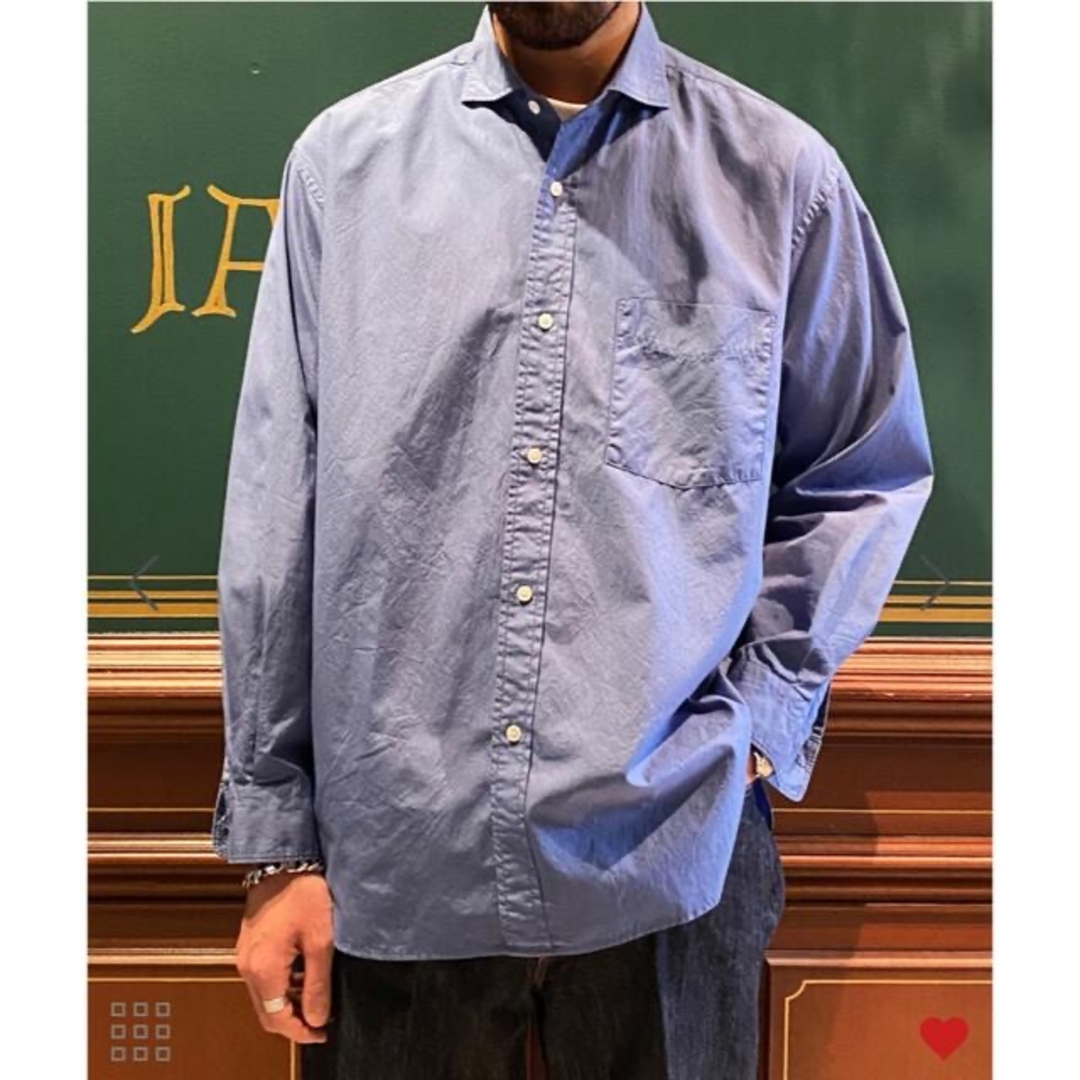 WILD LIFE TAILOR】オーバーダイブロードシャツ 東京販売 メンズ | m