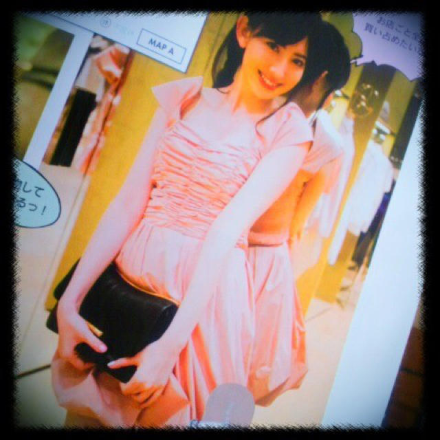miumiu(ミュウミュウ)のお値下げ miumiu ドレス♡ こじはる着用 レディースのワンピース(ミニワンピース)の商品写真