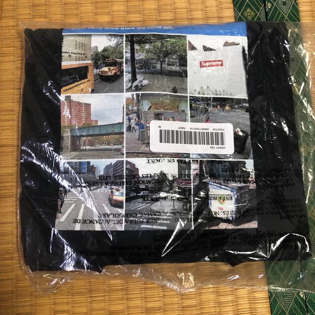 Supreme VERIFY TEE Mサイズ　ネイビー　NAVY