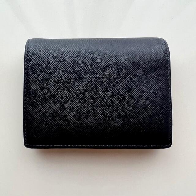 PRADA(プラダ)のプラダ サフィアーノマルチカラー 財布 ブラック/ピンク レディースのファッション小物(財布)の商品写真
