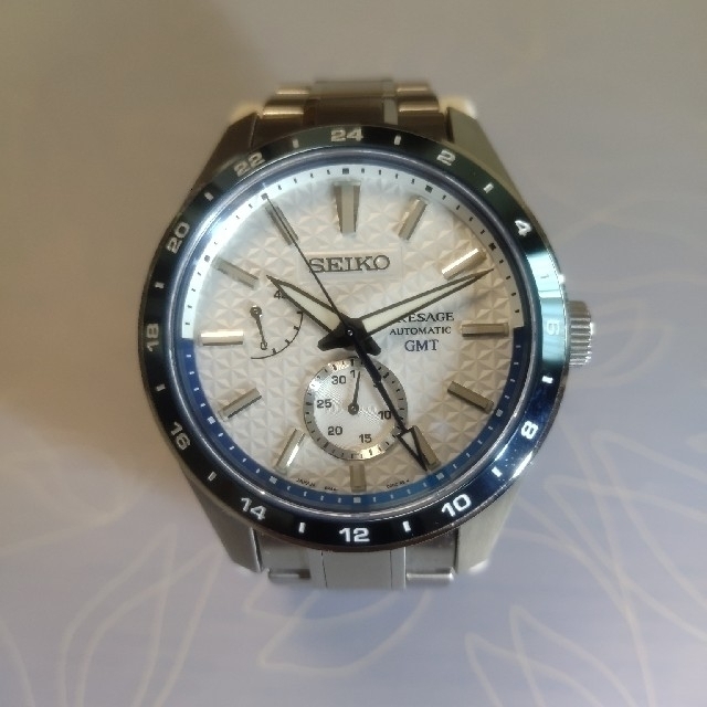 気質アップ】 SEIKO - セイコー プレザージュ GMTモデル 創業140周年