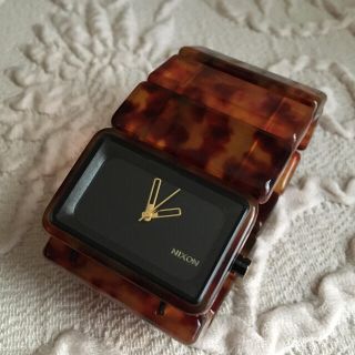 ニクソン(NIXON)の☆nixon vega べっ甲☆腕時計(腕時計)