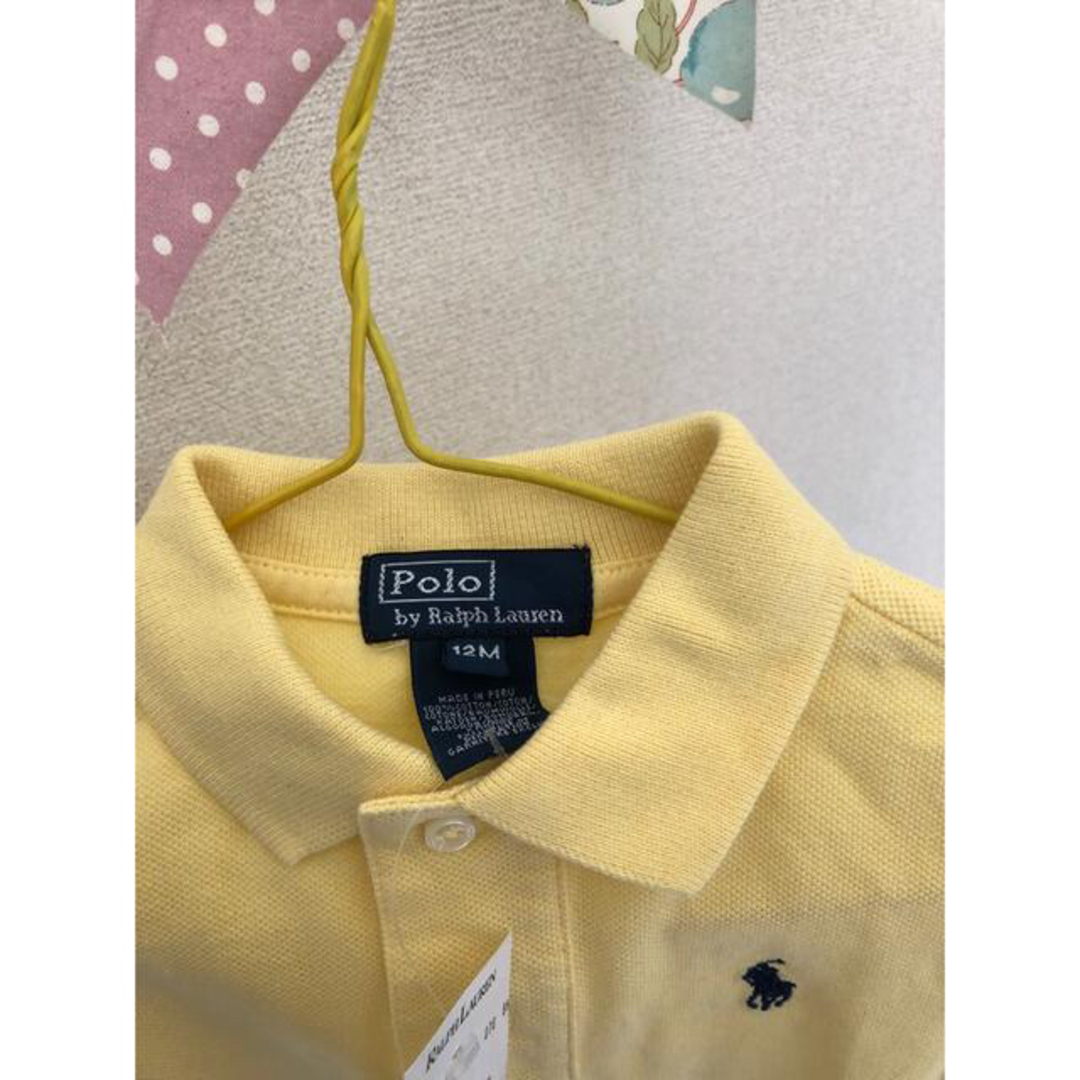 POLO RALPH LAUREN(ポロラルフローレン)の【子子さま専用】新品タグ付ラルフローレン　ポロシャツ、ニットベスト キッズ/ベビー/マタニティのベビー服(~85cm)(シャツ/カットソー)の商品写真