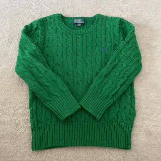 ポロラルフローレン(POLO RALPH LAUREN)のポロ　ラルフローレン　コットンセーター　kid's 120(ニット)