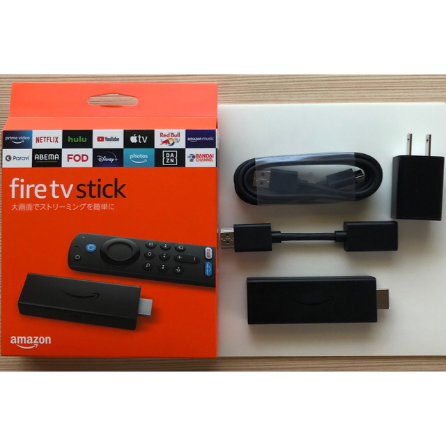 Fire TV Stick 第3世代 (中古) リモコンなし スマホ/家電/カメラのテレビ/映像機器(その他)の商品写真