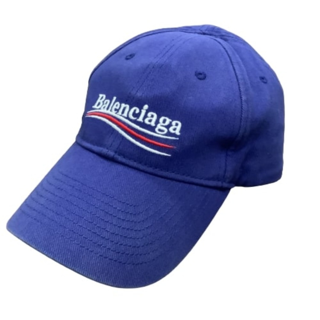 ♪♪BALENCIAGA バレンシアガ 帽子 キャップ SIZE L59 ブルー-