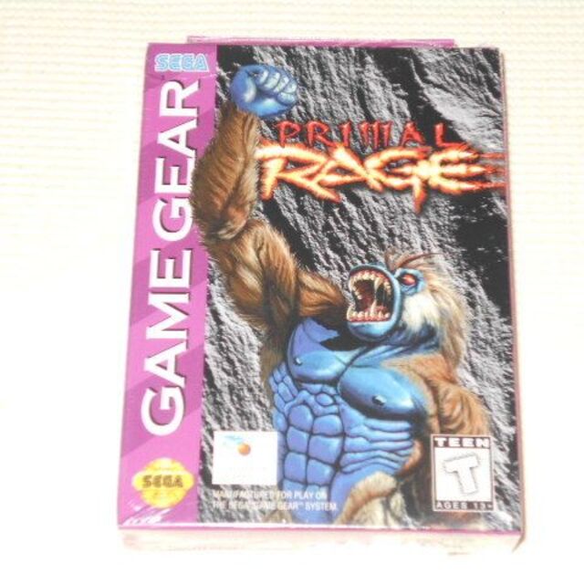 GG★PRIMAL RAGE 海外版(国内本体動作可能)★新品未開封エンタメ/ホビー