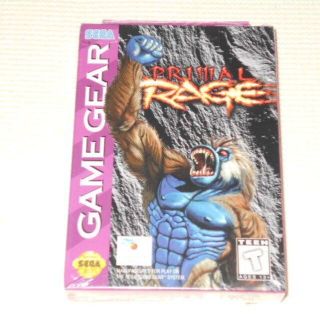 セガ(SEGA)のGG★PRIMAL RAGE 海外版(国内本体動作可能)★新品未開封(家庭用ゲームソフト)