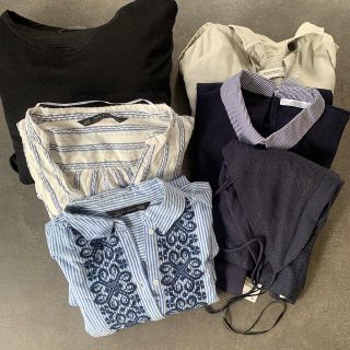 ザラ(ZARA)のZARA シャツ　ワンピース　ベスト　トップス　セット(その他)