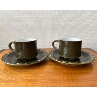 ノリタケ(Noritake)のお値下げ！KASUGA カスガ カップ ソーサ ストーンウェア (食器)