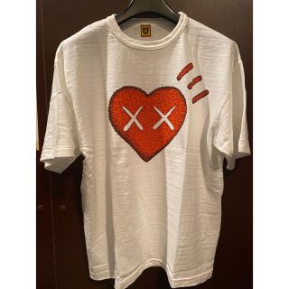 ヒューマンメイド(HUMAN MADE)のHUMAN MADE  ×  KAWS   Tシャツ　　2XL  新品(Tシャツ/カットソー(半袖/袖なし))