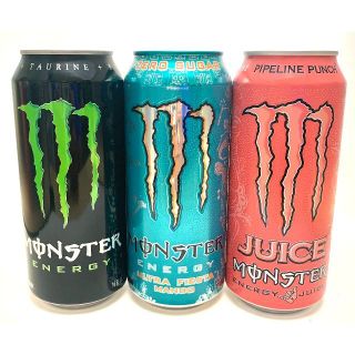 【限定価格】US版 MONSTER ENERGY 3本セット②(その他)