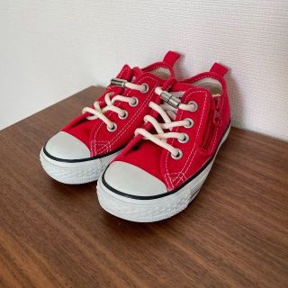 コンバース(CONVERSE)のCONVERSE(コンバース) オールスター 子供用15cm 赤(スニーカー)