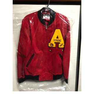 Supreme - 正規品 supreme CADET VARSITY JKT 13SS M 赤の通販｜ラクマ