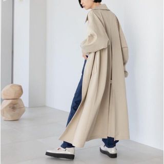 ユナイテッドアローズグリーンレーベルリラクシング(UNITED ARROWS green label relaxing)のCITEN ビッグバルカラーコート　　(トレンチコート)