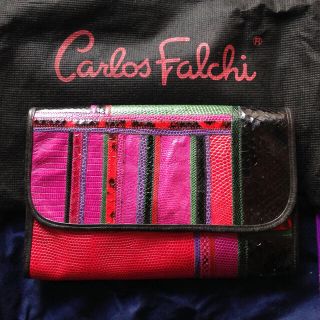 バーニーズニューヨーク(BARNEYS NEW YORK)の値下げ☆カルロス・ファルチ クラッチバッグ Carlos Falchi(クラッチバッグ)