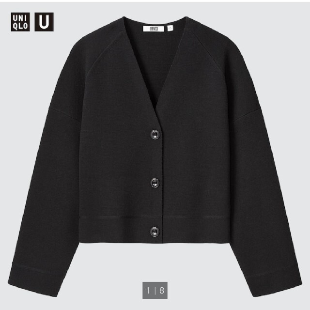 UNIQLO(ユニクロ)のユニクロ　メリノブレンドショートカーディガン レディースのトップス(カーディガン)の商品写真