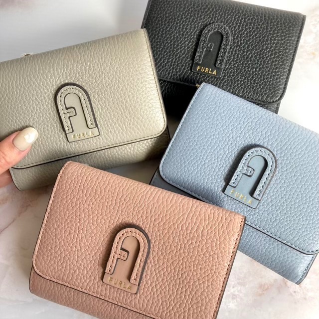 Furla   FURLA DAFNE 折り財布 コンパクト ミニウォレット ブラック