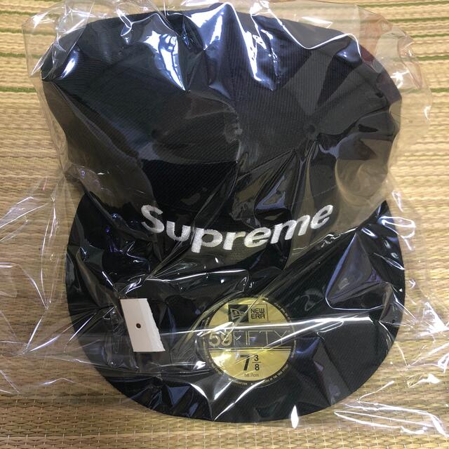 supreme new era box logo 7 3/8 Black - motgame.vn