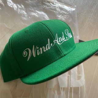 ウィンダンシー(WIND AND SEA)のWIND AND SEA キャップ　グリーン(キャップ)