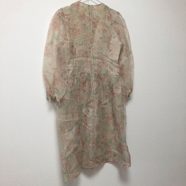 HANAE MORI(ハナエモリ)のビンテージ　ワンピース　森英恵 レディースのフォーマル/ドレス(ミディアムドレス)の商品写真