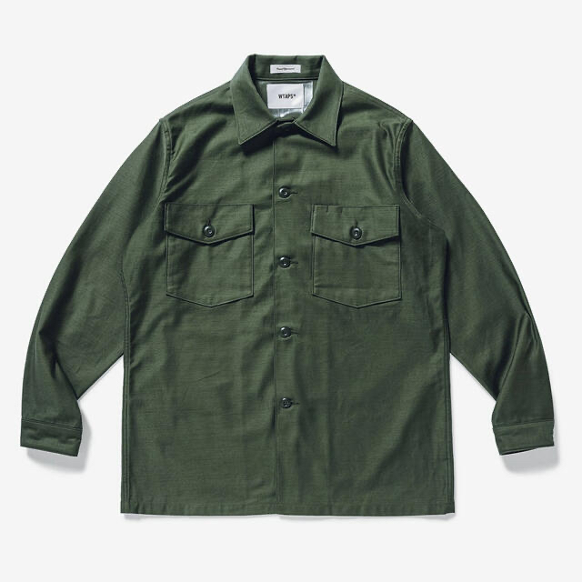 新品 Wtaps Wmill LS 02 Shirt Olive Drab L