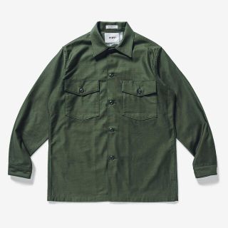 ダブルタップス(W)taps)の新品 Wtaps Wmill LS 02 Shirt Olive Drab L(シャツ)