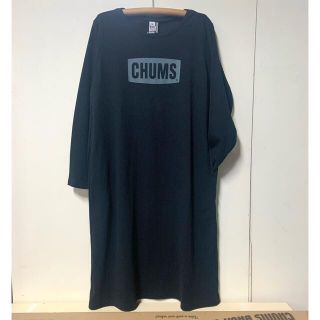 チャムス(CHUMS)の新品　CHUMS Logo ワンピース　チャムス  blackm(ひざ丈ワンピース)