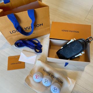 ルイヴィトン(LOUIS VUITTON)の新品未使用☆ルイヴィトン　ゴルフボールケース　ボールポーチ(その他)