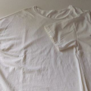 アパルトモンドゥーズィエムクラス(L'Appartement DEUXIEME CLASSE)の[LAAPAREL/ロサンゼルスアパレル]Big T-sh ホワイト(Tシャツ(半袖/袖なし))