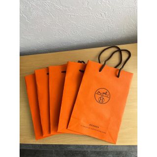 エルメス(Hermes)のエルメス ★ ショッパー ショッピングバッグ ５枚セット ★ ショップ袋(ショップ袋)