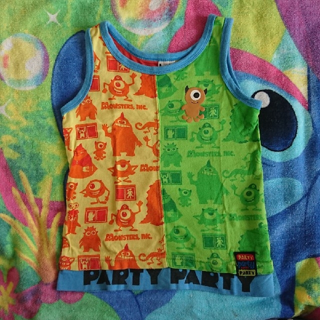 PARTYPARTY(パーティーパーティー)の子供服  タンクトップ  110 キッズ/ベビー/マタニティのキッズ服男の子用(90cm~)(Tシャツ/カットソー)の商品写真