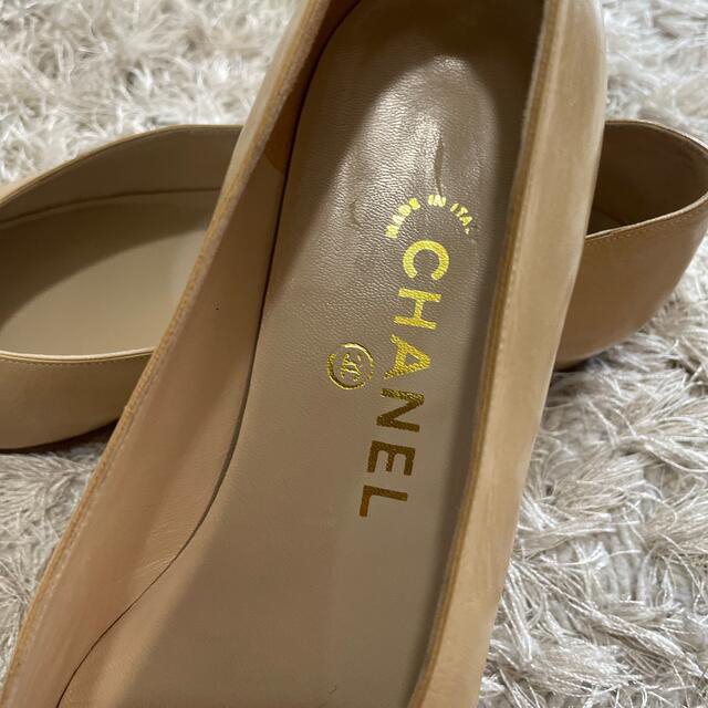 CHANEL(シャネル)のメアリー様専用　　　シャネル　フラットシューズ　7 レディースの靴/シューズ(バレエシューズ)の商品写真