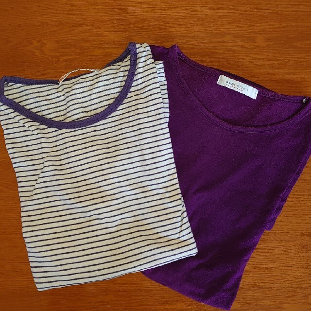 ikka(イッカ)のikka Tシャツ、他Tシャツ２枚セット レディースのトップス(Tシャツ(半袖/袖なし))の商品写真
