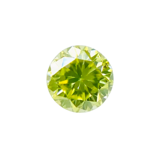 FANCY INTENSE YELLOW GREEN 0.085ct RD(その他)