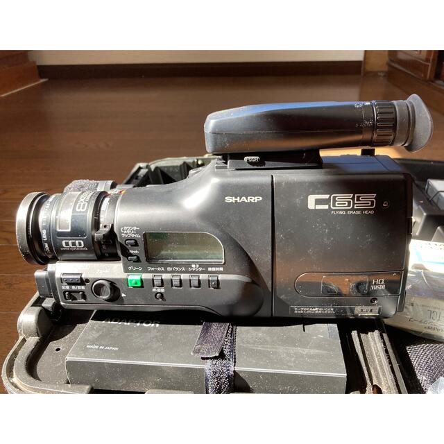 シャープ ビデオムービー VHS-C ビデオカメラ(未使用だけど) | フリマアプリ ラクマ