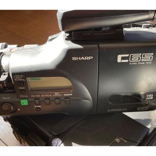 SHARP - シャープ ビデオムービー VHS-C ビデオカメラ(未使用