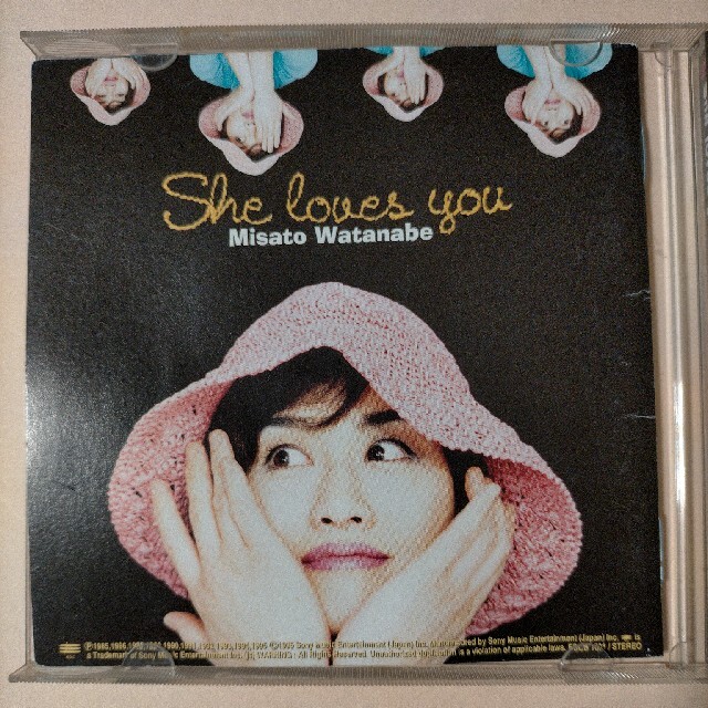 渡辺美里CDアルバム　She loves you 全16曲 エンタメ/ホビーのCD(ポップス/ロック(邦楽))の商品写真