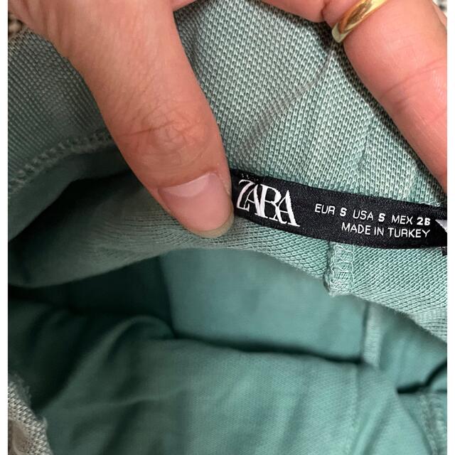 ZARA(ザラ)のジョガーパンツ　ミントグリーン レディースのパンツ(その他)の商品写真