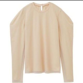 クラネ(CLANE)のMESH LAYERED COMPACT TOPS(カットソー(長袖/七分))