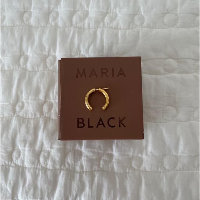 UNITED ARROWS(ユナイテッドアローズ)のMARIA BLACK BROKEN 18 EARRING ピアス(片耳) レディースのアクセサリー(ピアス)の商品写真